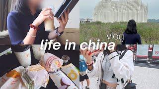 sub) life in china  days of doing nothing productive, visiting an old town | chinese vlog