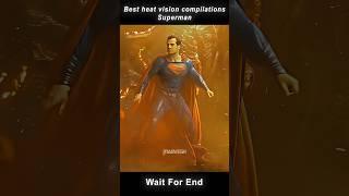 Best Superheroes Heat Vision Compilation 