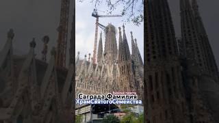 масштабный Собор #достопримечательность #Испания #Барселона #тревелвлог #отпуск #круиз