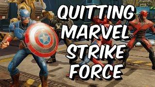 Quitting Marvel Strike Force - A Goodbye from Seatin