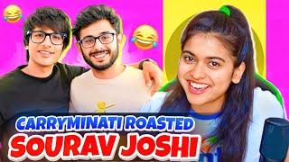 SOURAV JOSHI got Roasted | Saloni Singh