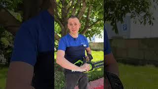 Как вам такая цепная пила? #tools #инструмент #diy #вираж #стройка #бензопила #аккумуляторнаяпила