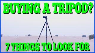 Watch this BEFORE Buying a Tripod for your Camera ...