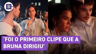 Bruna Marquezine estreia como diretora em novo clipe de João Lucas, marido de Sasha; veja bastidores