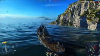 World of Warships THAI (ไม่จิ้มฟันยันเรือรบ ตอน เทียร์ 1 ทำลาย เรือเทียร์ 3)