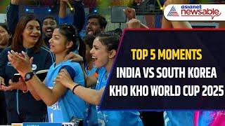 Kho Kho World Cup 2025: Top 5 Moments as India DESTROYS South Korea 175-18 in Women's Match