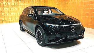 New 2024 Mercedes-Benz EQS 580 4MATIC SUV! Most Luxurious EQS? Interior Exterior Details