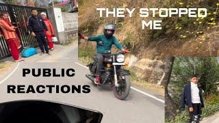 Public Reactions||They stopped me|| Bike le gaye|| HP39 THROTTLER