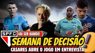 JUIZ BANIDO?! DETALHE PARA ANULAR O JOGO! REVELAÇÃO DO CASARES E A SEMANA DECISIVA!