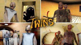 Granny All Chapters In The Twins Atmosphere Full Gameplay | Granny Chapter 1-3 New Update Mod