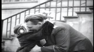 Hermann Goering is made honorary Commander of the SA-Regiment Feldherrnhalle on h...HD Stock Footage