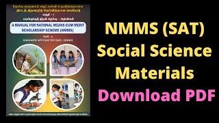 NMMS Social Science Study Material | SAT | Part II Scholastic Aptitude Test   Social Science