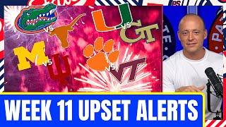 Josh Pate On CFB's Week Eleven UPSET ALERTS