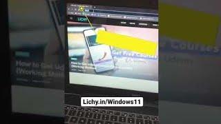 How to get use Windows 11 without Installing windows 11 tricks