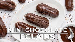 Mini Chocolate Éclairs