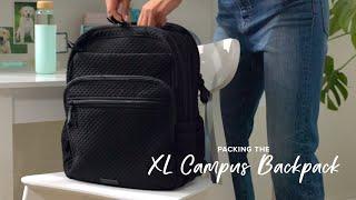 PACKING THE XL CAMPUS BACKPACK | VERA BRADLEY