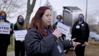 MNA Nurses at Milford Regional Medical Center Rally for Union Year Anniversary and Care Improvements