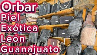 Orbar fabricante de artículos en piel y piel exótica en León Guanajuato #manufacturer #factory #Leon