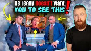 Dan Crenshaw THREATENS Tucker Carlson on HOT MIC... Reaction!