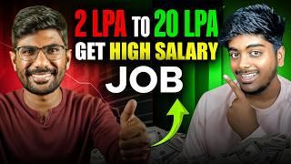 Anyone can move from Low Salary to High Salary-Karunakaran share his Journey | high salary tamil