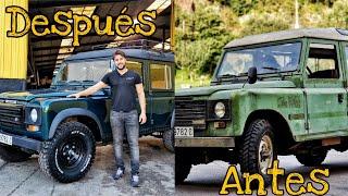 Restauración Completa de Land Rover Santana Cazorla: Reviviendo la Leyenda