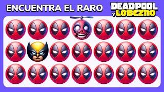 Encuentra el Emoji Raro - Deadpool y Lobezno  Quiz de Películas - Niveles Fácil, Medio, Difícil