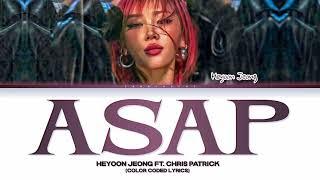 Heyoon Jeong Ft. Chris Patrick "Asap" | Color Coded Lyrics (by Cannyguchi)