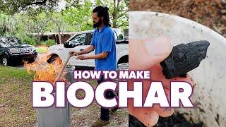 Making Biochar with a Gasifier