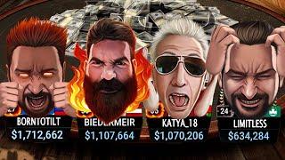 $4 MILLION at the table?! MOST EPIC HIGH STAKES POKER EVER