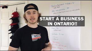 START A BUSINESS FOR UNDER $200 (ONTARIO EDITION)