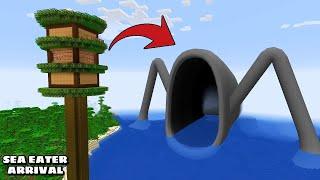 i Found Scariest SEA EATER MONSTER  in Minecraft | Minecraft Horror |