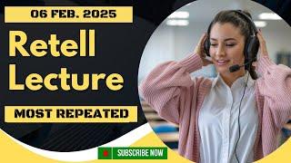 PTE Retell Lecture - #february 2025 - Prediction Practice