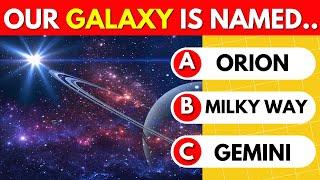 General Knowledge Quiz Space and Universe Edition!