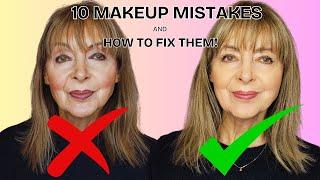 10 Makeup Mistakes and How to Correct Them | Over 50 Tips and Tricks!