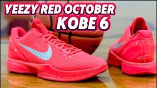 EXCLUSIVE! Kickwho godkiller Kobe 6 Yeezy Red October unboxing review