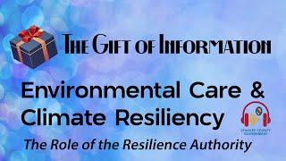 Gift of Information: The Role of the Resilience Authority