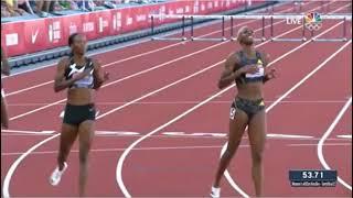 Women's 400m hurdles Olympic Trials - semifinals 2 - Dalilah Muhammad