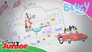 Super Scribble Chase  | Bluey  | Disney Junior Arabia