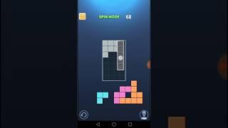 Block Puzzle King Spin Mode Level 68 Walkthrough Solution