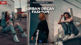 Get the FREE Urban Decay Fashion Look with These Lightroom Presets | Urban Decay Free Presets