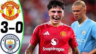 Manchester United vs Manchester City 3-0 - All Goals and Highlights - 2024