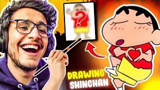 TRIGGERED INSAAN - Drawing Shinchan on stream