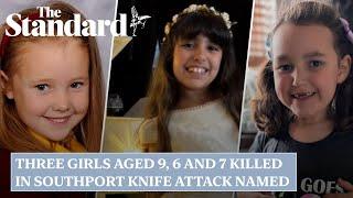 Three girls aged 9, 6 and 7 who were stabbed to death at Southport Taylor Swift dance class named