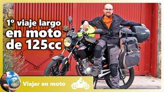  Viajar en moto de 125cc por España #1 [MI PRIMER VIAJE EN MOTO SOLO] 