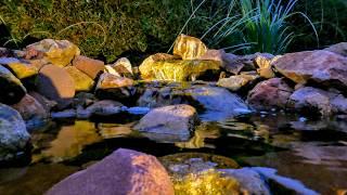 BACHLAUF ENTWICKLUNG: OPTIK BEI NACHT, BAU RÜCKBLICK, WASSERQUALITÄT,GESTALTUNGSTIPPS,BACHLAUFSCHAUM