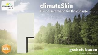 GENBÖCK HAUS -  das besondere Fertighaus mit der innovativen Außenwand climateSkin