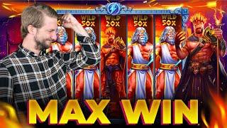 JESUS HAD A MAX WIN ON ZEUS VS HADES AGAIN!! (INSANE MAX WIN) ️