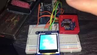 using buffering for input data of amg8833 for much faster performance!
