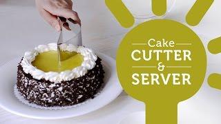 How to Easily Serve Cake with the Stainless Steel Cake Cutter and Server