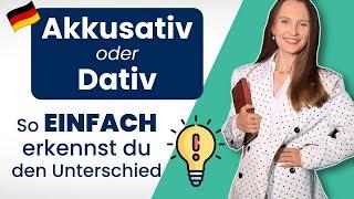 Akkusativ oder Dativ (inklusive Übung) I Deutsch lernen b1, b2